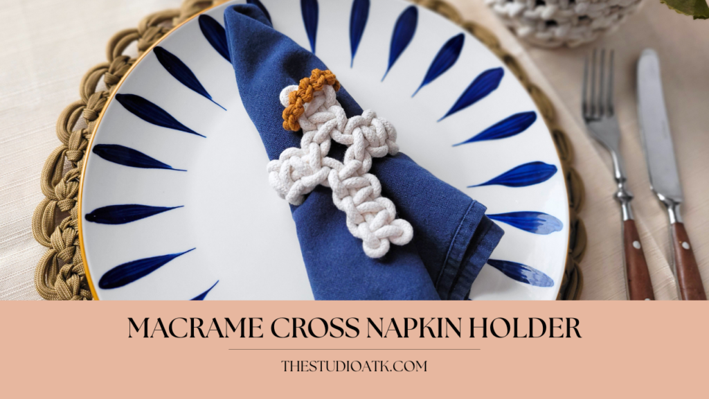 Macrame Easter Carrot — A Beginner Friendly Accent Piece